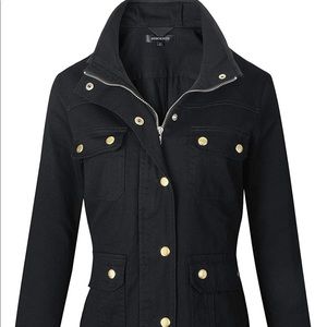 Merokeety Utility Jacket NWT Navy Blue size M